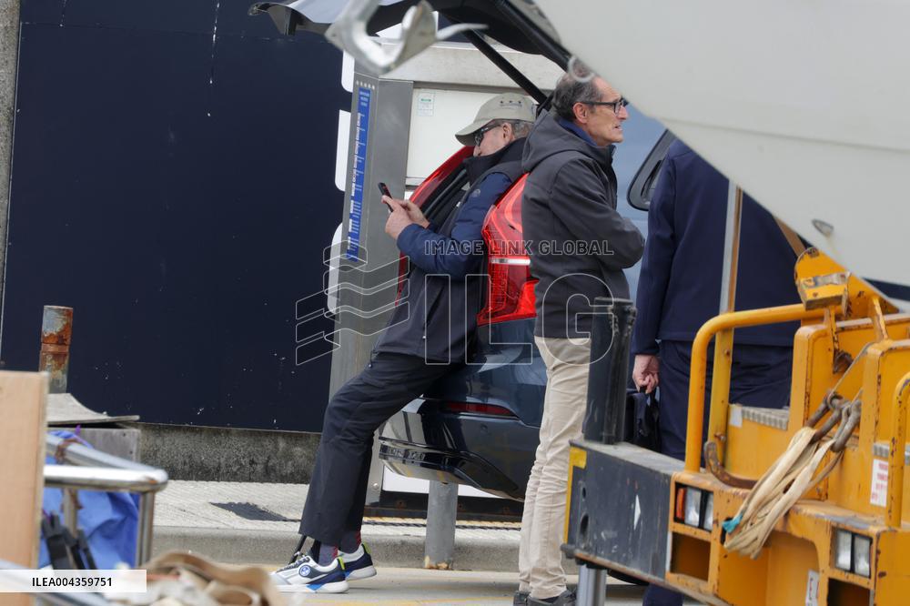 King Juan Carlos Goes Sailing with Pedro Campos - Spain