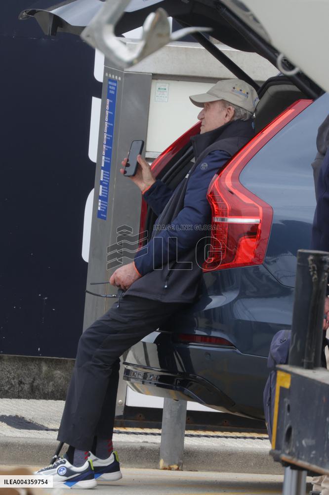 King Juan Carlos Goes Sailing with Pedro Campos - Spain