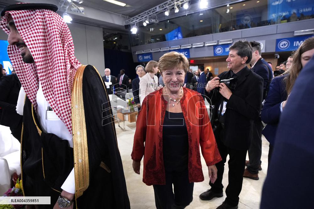 IMFC plenary at IMF/World Bank meeting - Washington