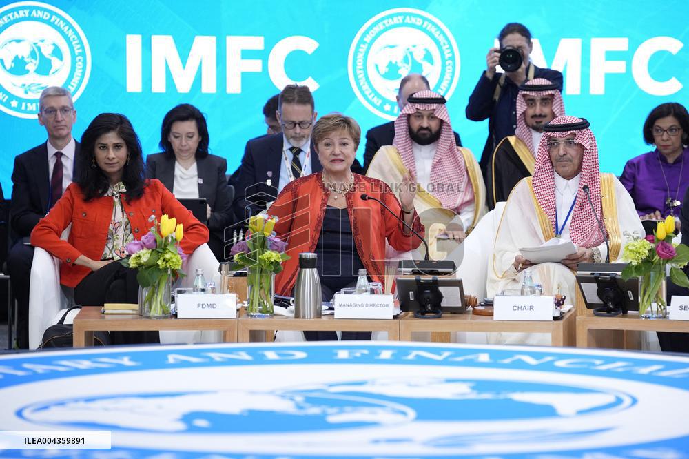 IMFC plenary at IMF/World Bank meeting - Washington