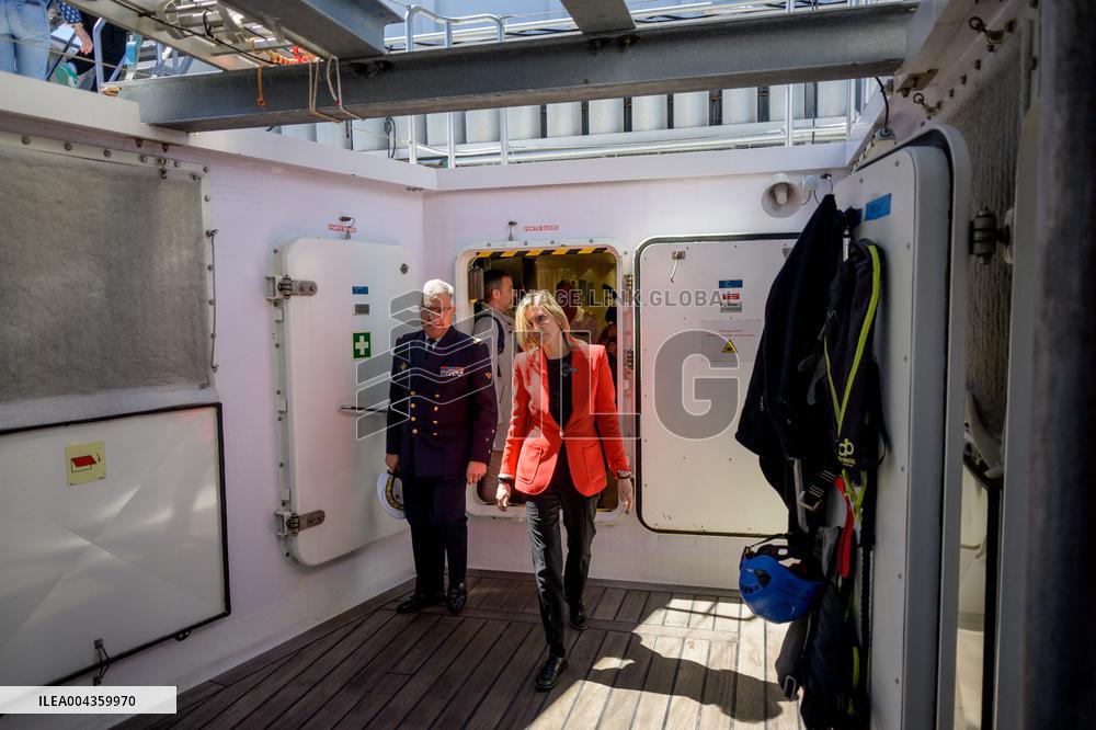 Agnes Pannier-Runacher Visits Calanques National Park - Marseille