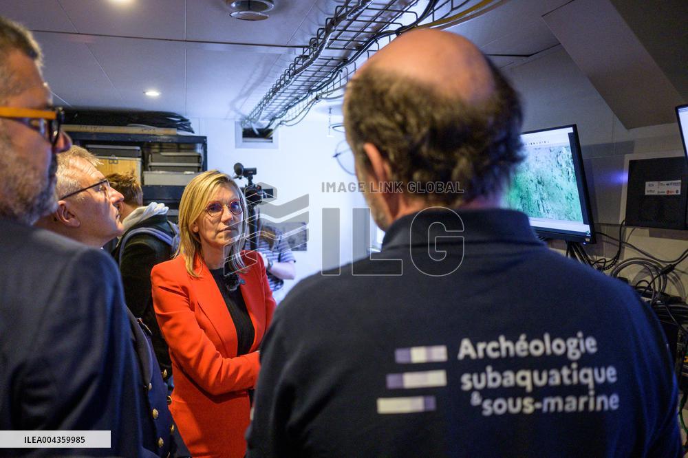 Agnes Pannier-Runacher Visits Calanques National Park - Marseille