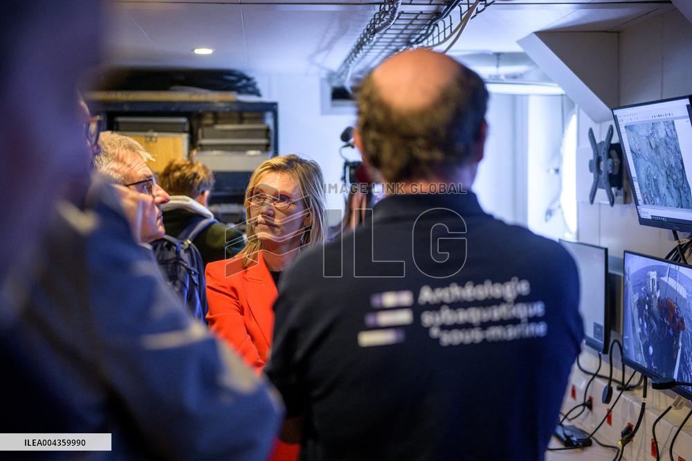 Agnes Pannier-Runacher Visits Calanques National Park - Marseille