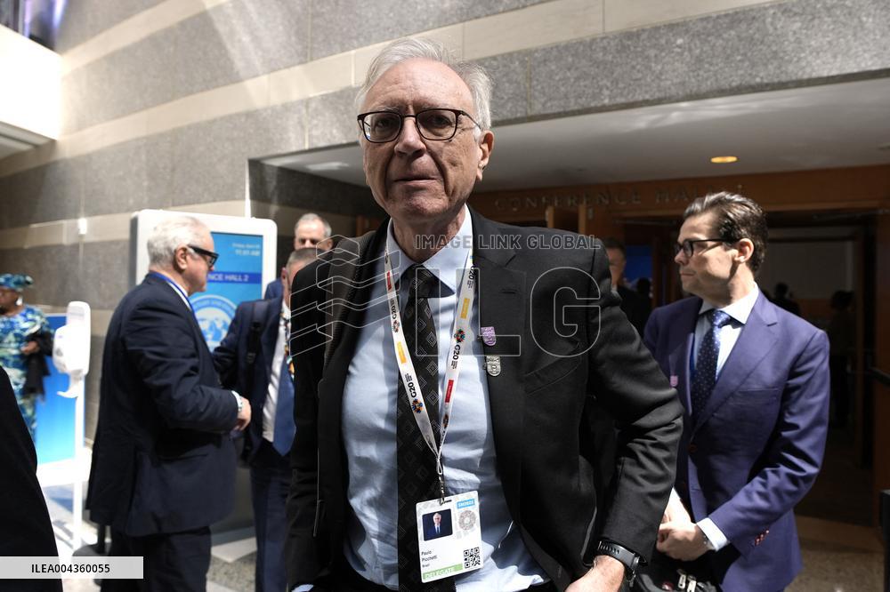 IMFC plenary at IMF/World Bank meeting - Washington