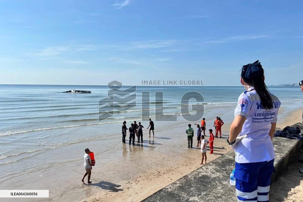 Police Plane Crash Kills 6 People - Thailand