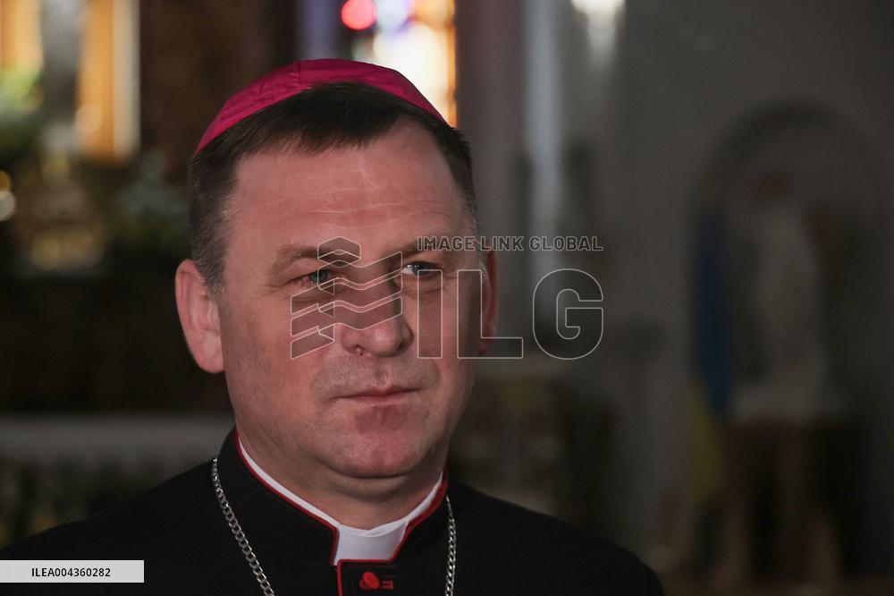 Mass for Pope Francis in Kharkiv