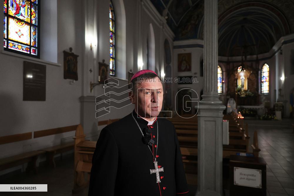 Mass for Pope Francis in Kharkiv