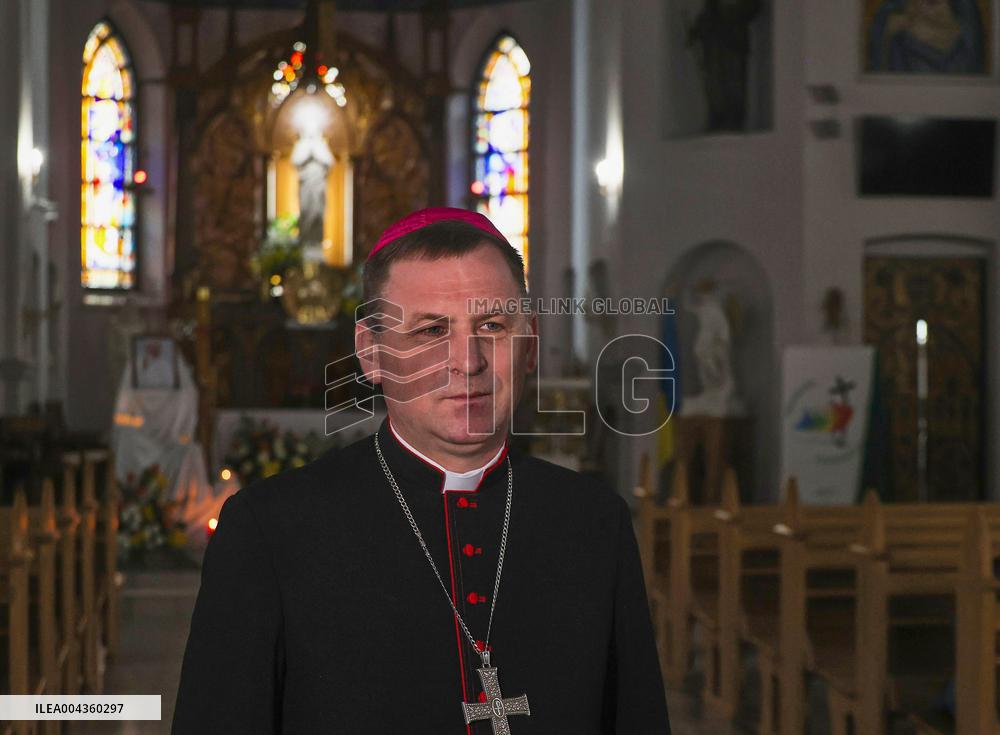 Mass for Pope Francis in Kharkiv