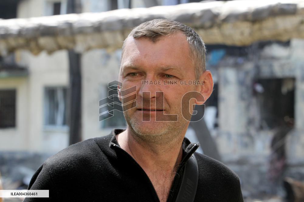 Pavlohrad after large-scale Russian drone attack