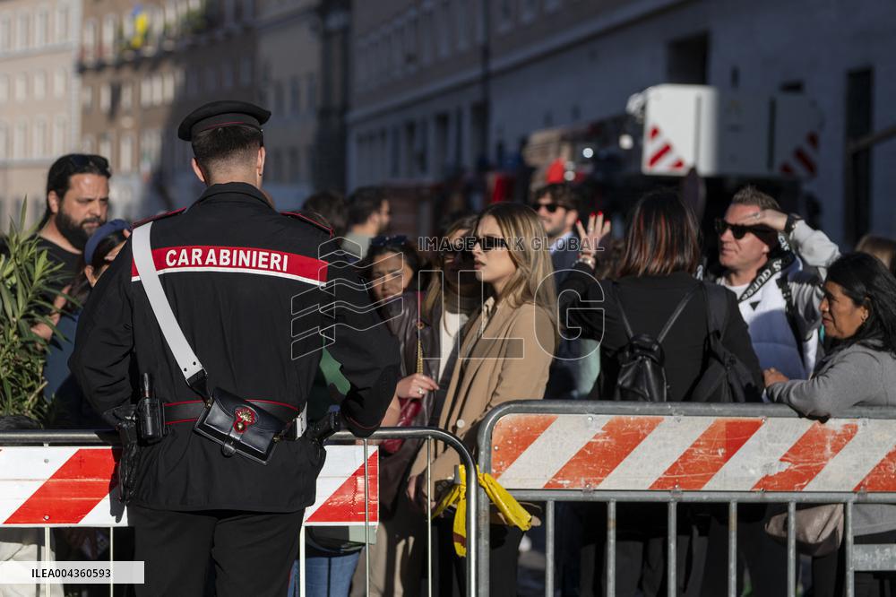 Atmosphere Hours Before Pope Francis Funeral - Vatican