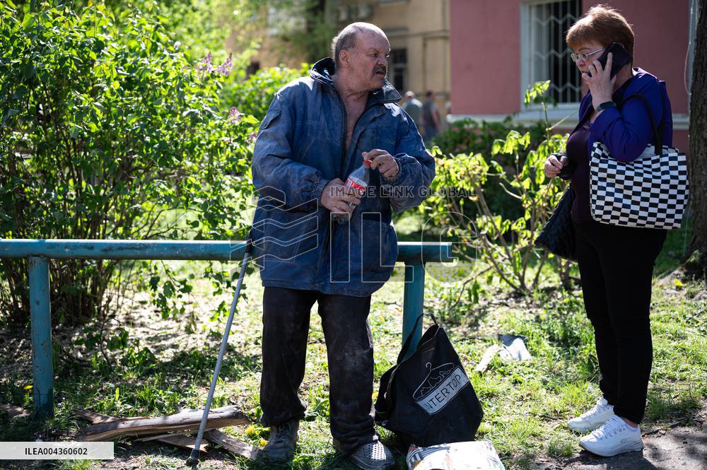 Russian troops launch massive overnight strike on Kyiv