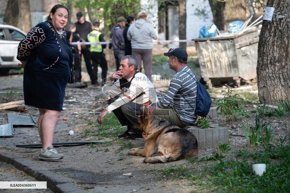 Russian troops launch massive overnight strike on Kyiv