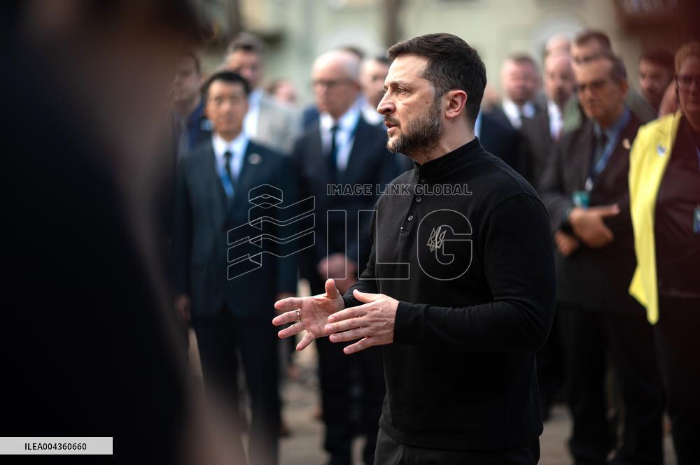 President Volodymyr Zelenskyy pays tribute to victims of April 24 Russian missile attack on Kyiv