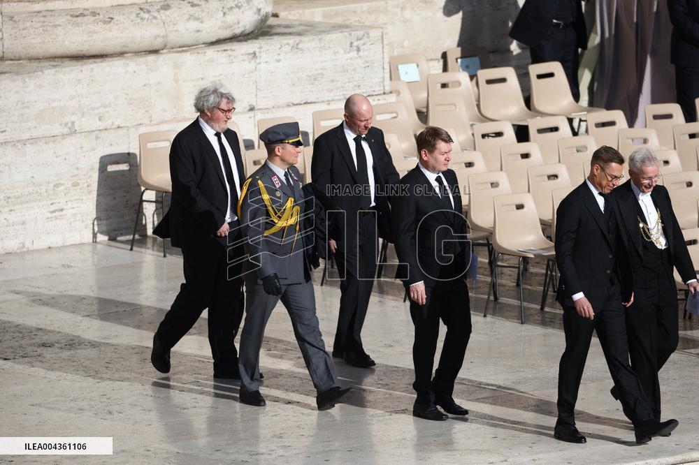 World Leaders Arrive for the Funeral of Pope Francis - Vatican