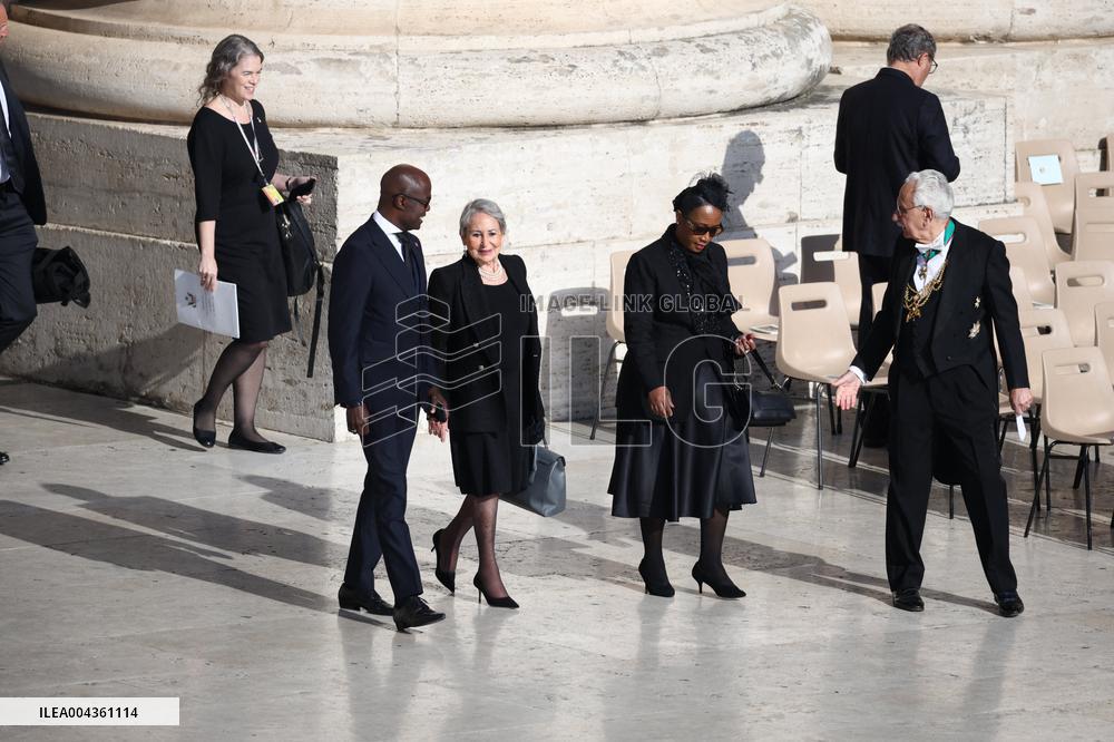 World Leaders Arrive for the Funeral of Pope Francis - Vatican