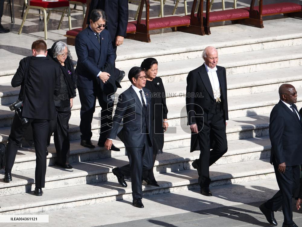 World Leaders Arrive for the Funeral of Pope Francis - Vatican