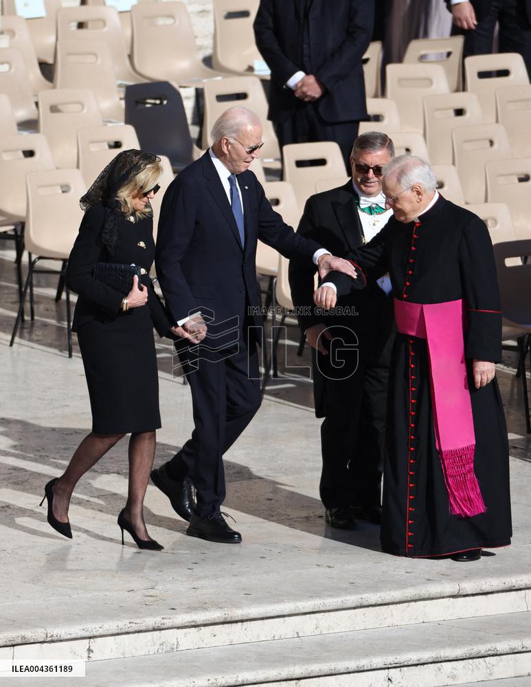World Leaders Arrive for the Funeral of Pope Francis - Vatican