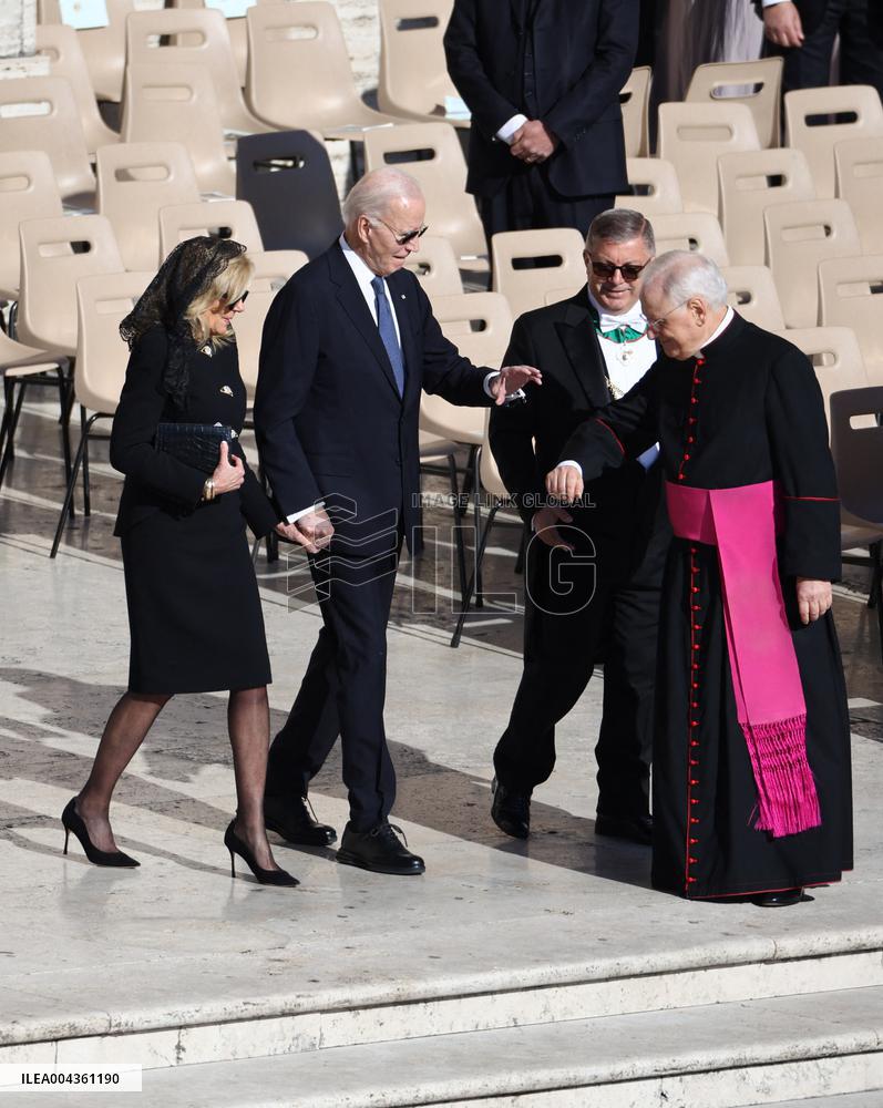 World Leaders Arrive for the Funeral of Pope Francis - Vatican