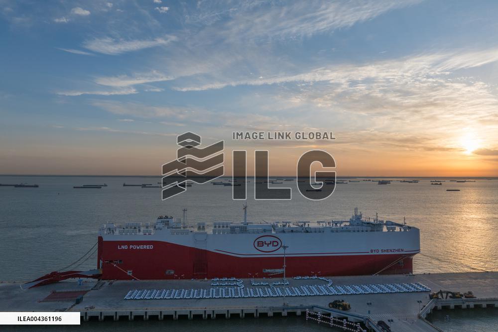 World Largest Car Carrier BYD Shenzhen