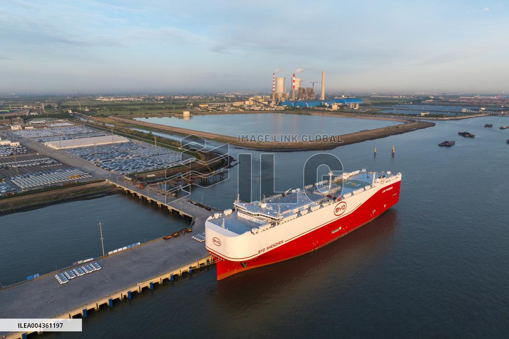 World Largest Car Carrier BYD Shenzhen