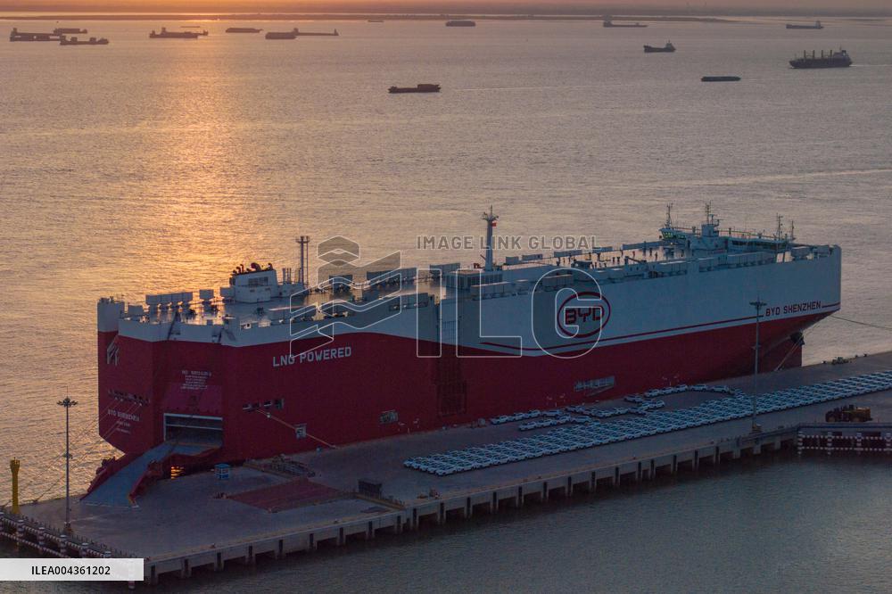 World Largest Car Carrier BYD Shenzhen