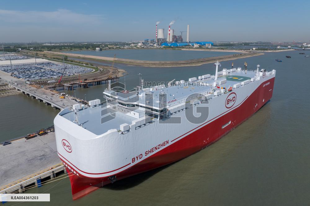 World Largest Car Carrier BYD Shenzhen