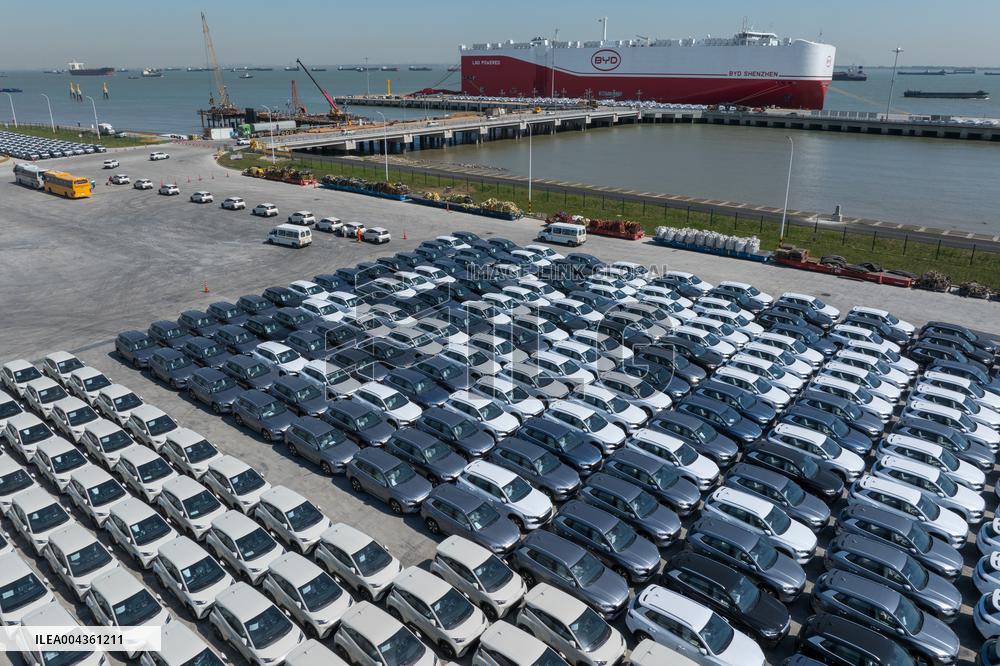 World Largest Car Carrier BYD Shenzhen