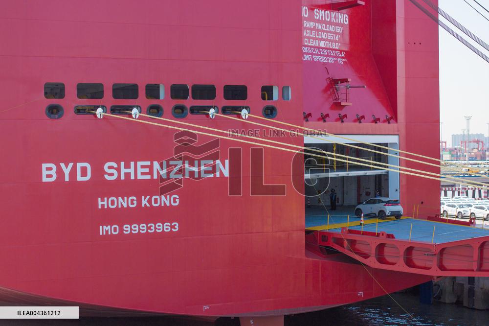 World Largest Car Carrier BYD Shenzhen