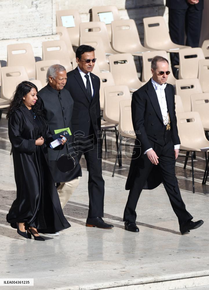 World Leaders Arrive for the Funeral of Pope Francis - Vatican