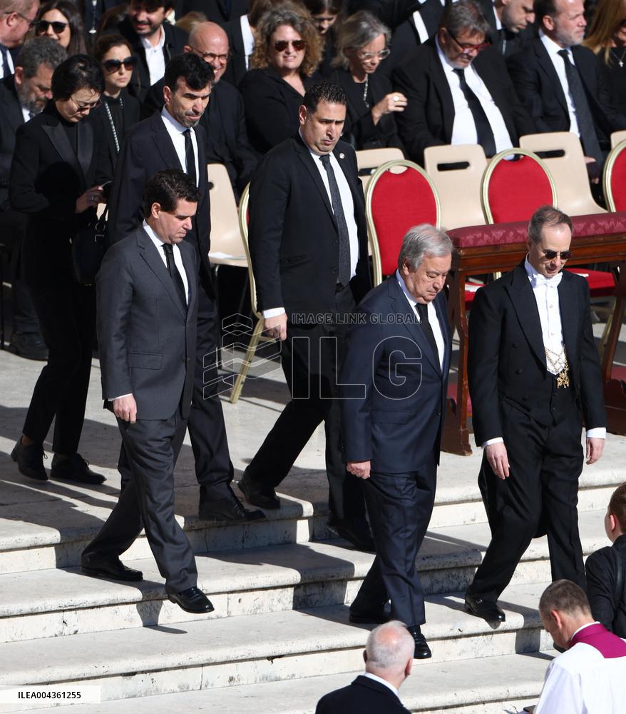 World Leaders Arrive for the Funeral of Pope Francis - Vatican