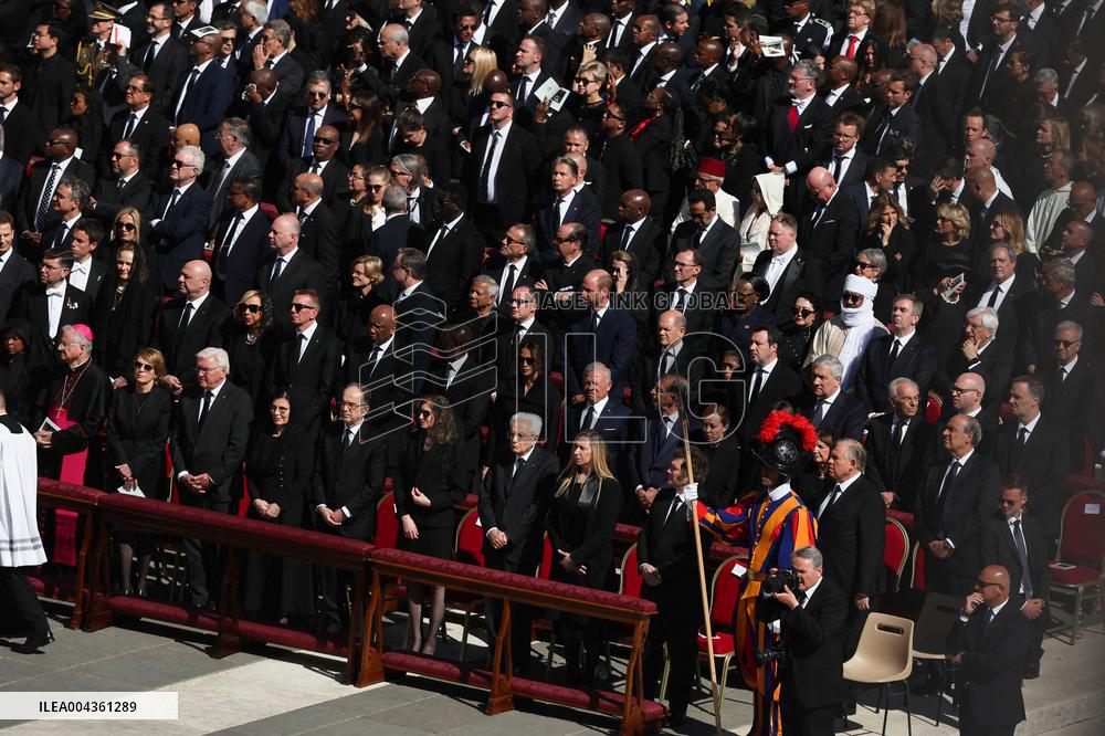 World Leaders At The Funeral Of Pope Francis - Vatican