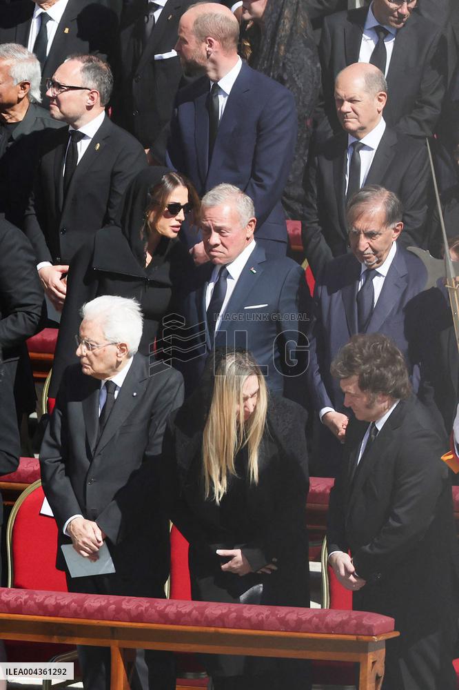 World Leaders At The Funeral Of Pope Francis - Vatican