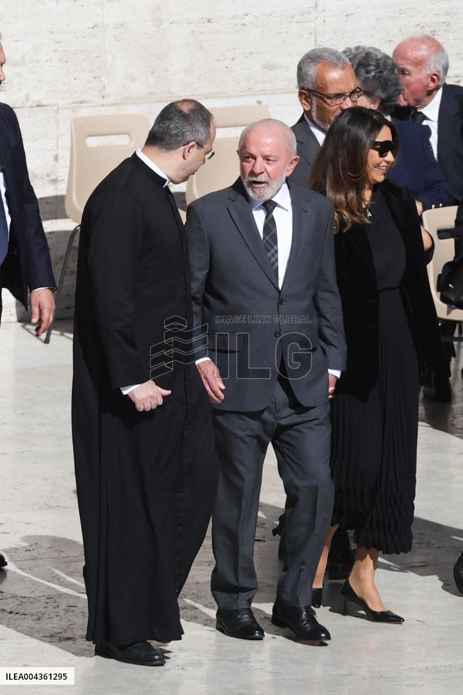World Leaders At The Funeral Of Pope Francis - Vatican