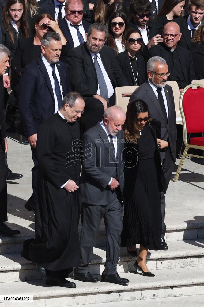 World Leaders At The Funeral Of Pope Francis - Vatican