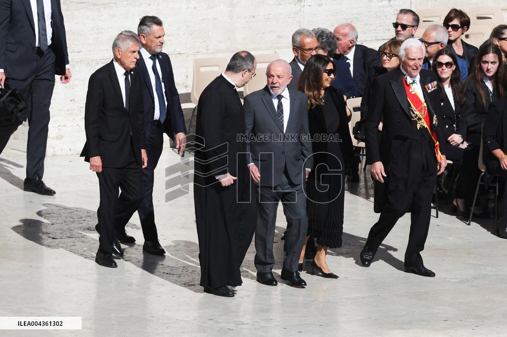 World Leaders At The Funeral Of Pope Francis - Vatican