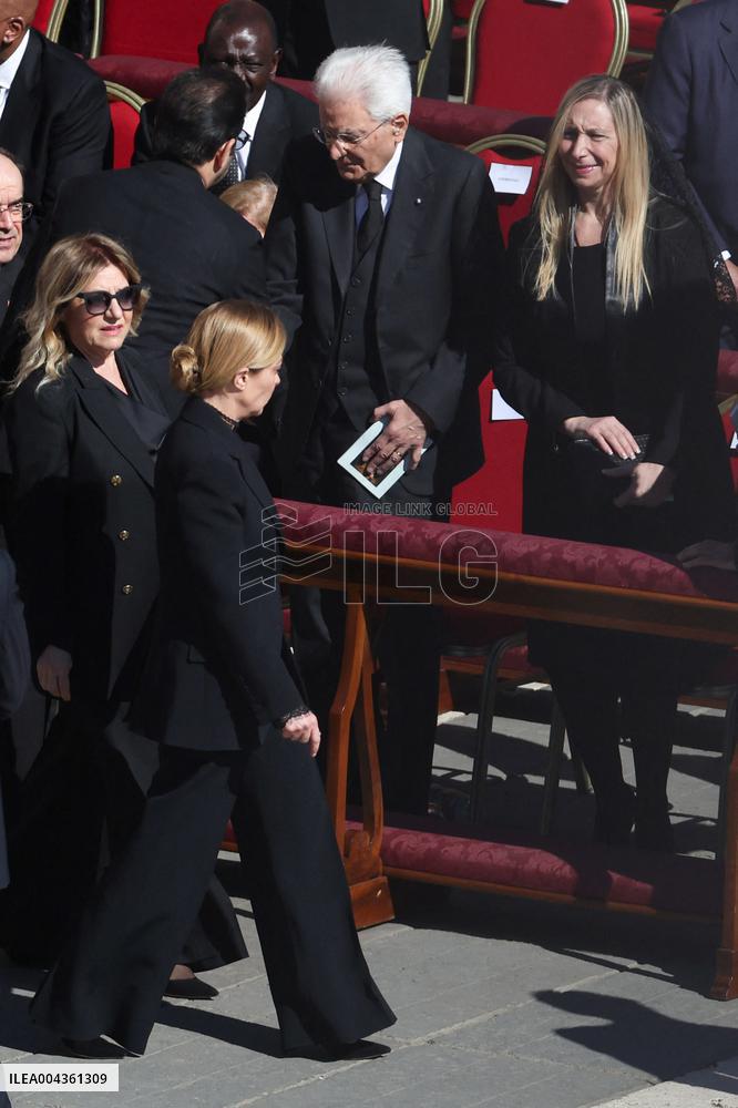 World Leaders At The Funeral Of Pope Francis - Vatican