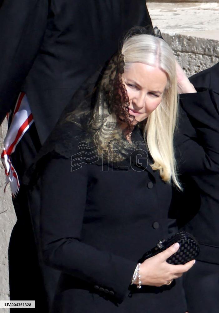 Royals Arrive For The Funeral of Pope Francis - Vatican