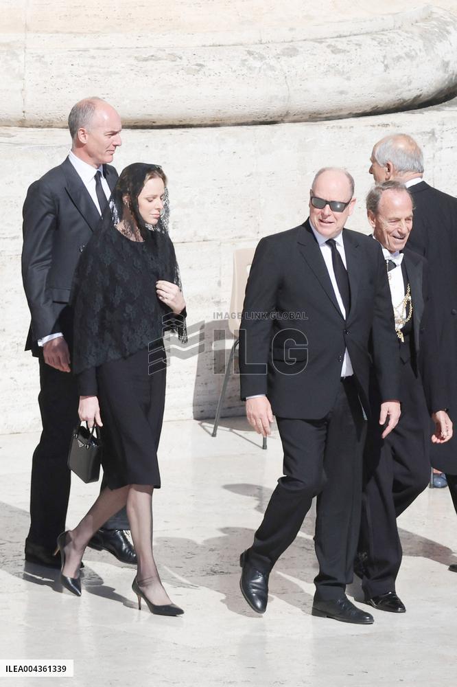 Royals At The Funeral Of Pope Francis - Vatican