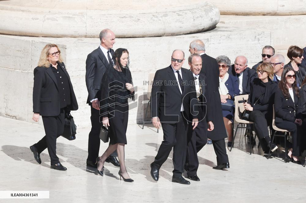 Royals At The Funeral Of Pope Francis - Vatican