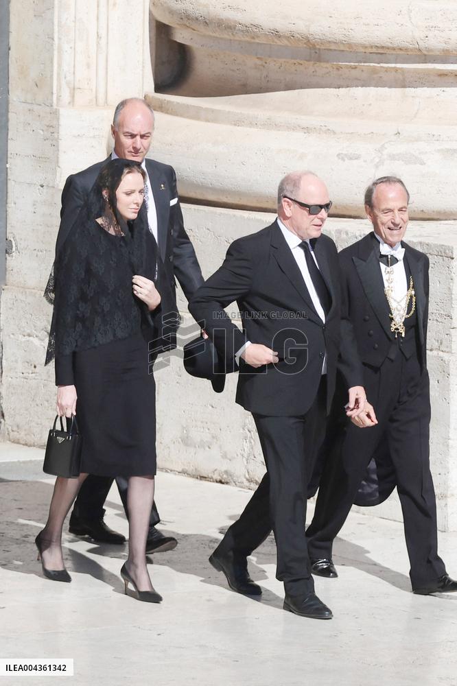 Royals At The Funeral Of Pope Francis - Vatican