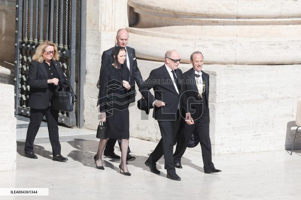 Royals At The Funeral Of Pope Francis - Vatican