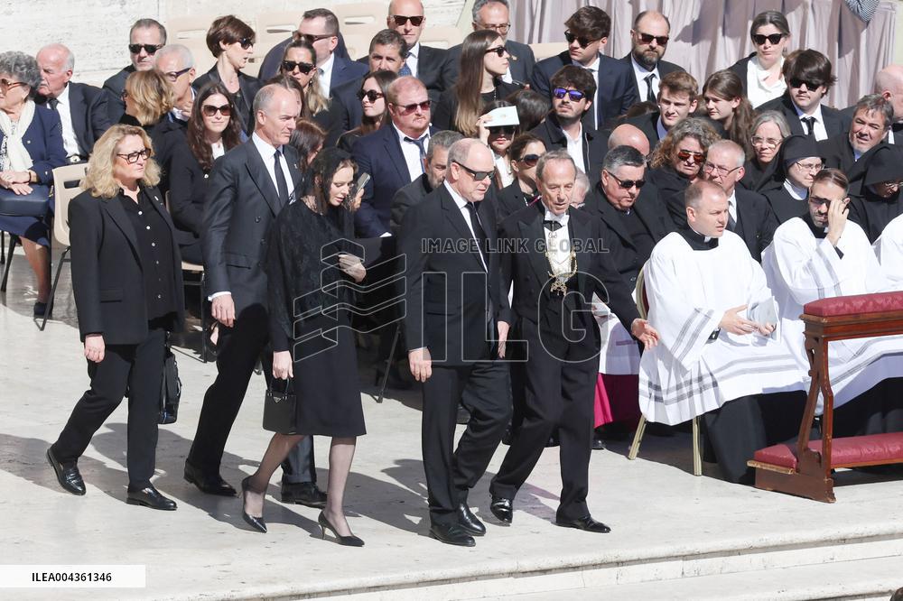 Royals At The Funeral Of Pope Francis - Vatican
