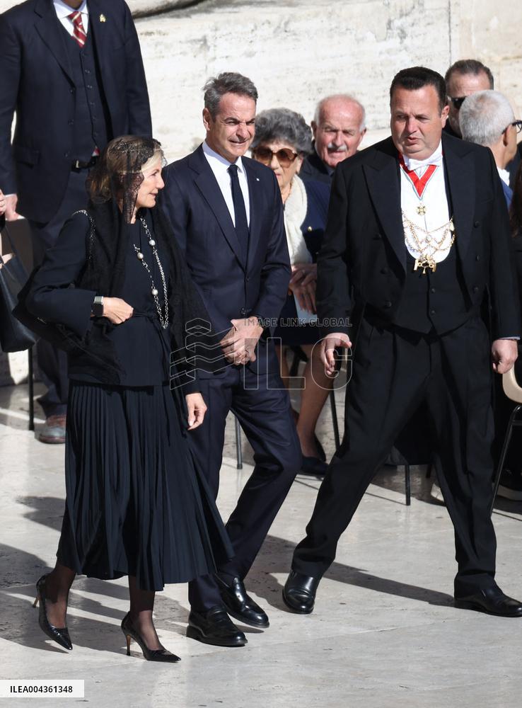 World Leaders Arrive for the Funeral of Pope Francis - Vatican