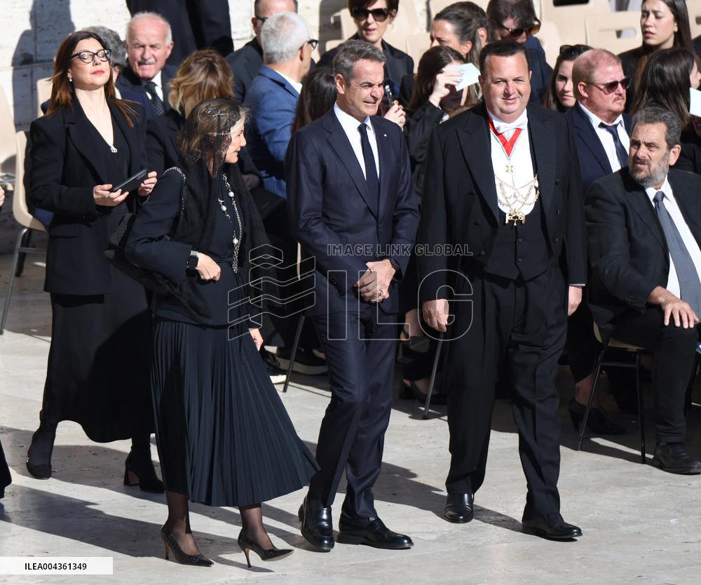 World Leaders Arrive for the Funeral of Pope Francis - Vatican