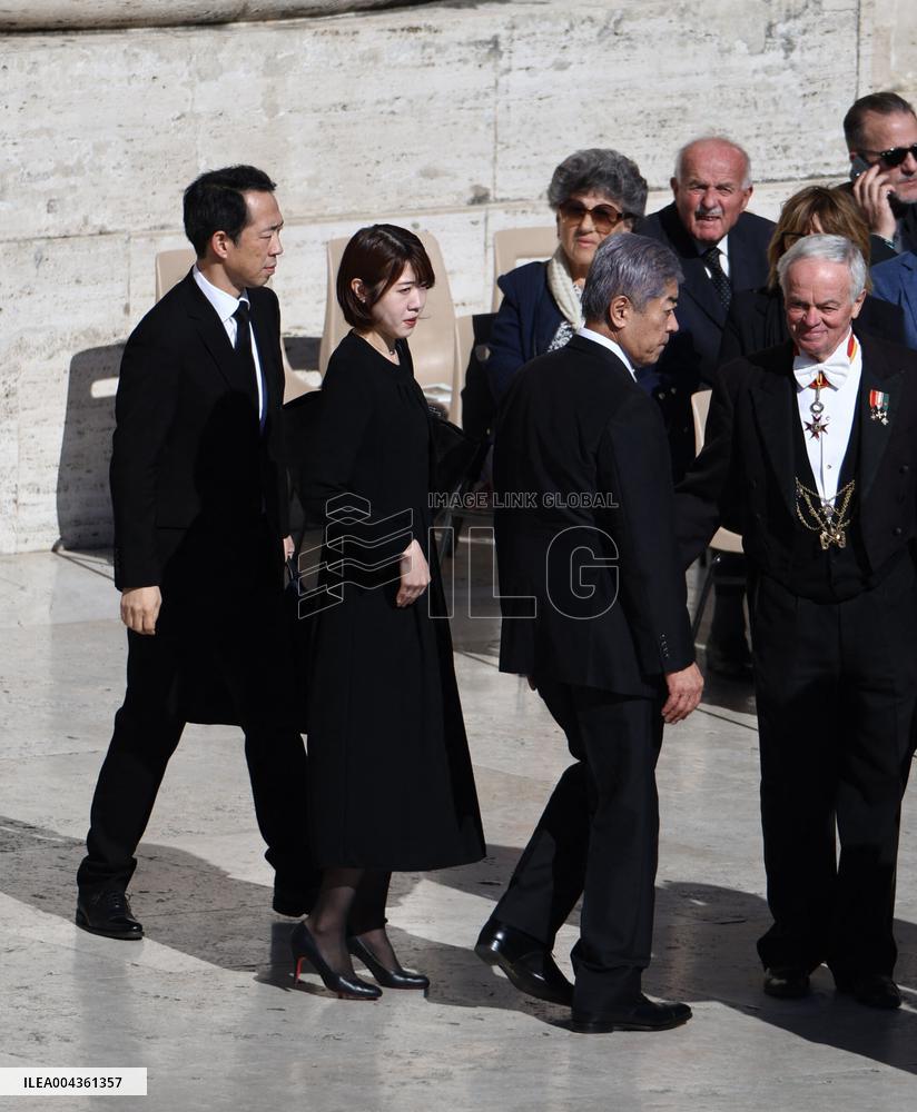 World Leaders Arrive for the Funeral of Pope Francis - Vatican