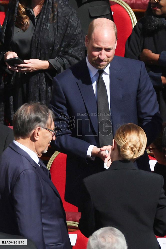 Prince of Wales At The Funeral Of Pope Francis - Vatican