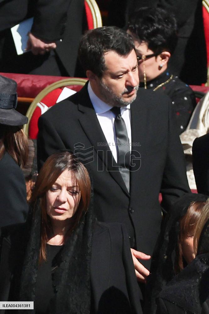 World Leaders At The Funeral Of Pope Francis - Vatican