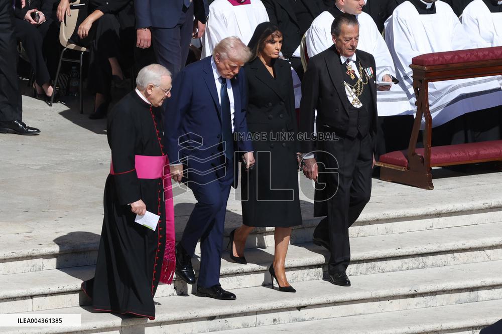 World Leaders At The Funeral Of Pope Francis - Vatican