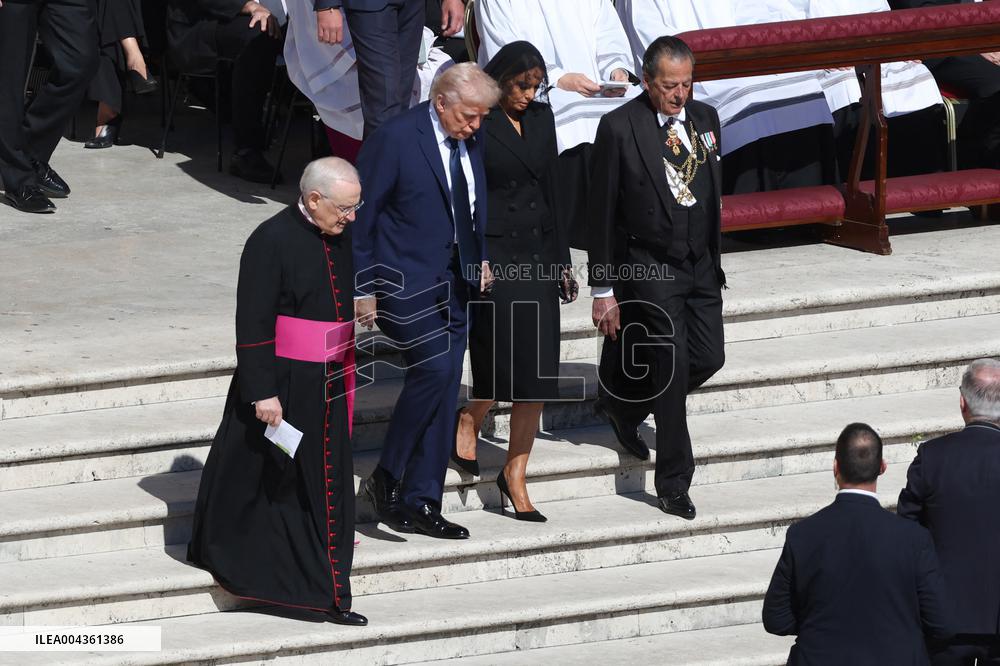 World Leaders At The Funeral Of Pope Francis - Vatican