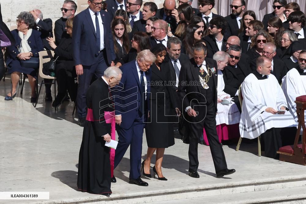 World Leaders At The Funeral Of Pope Francis - Vatican